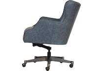 benedict venetian blue desk chair   