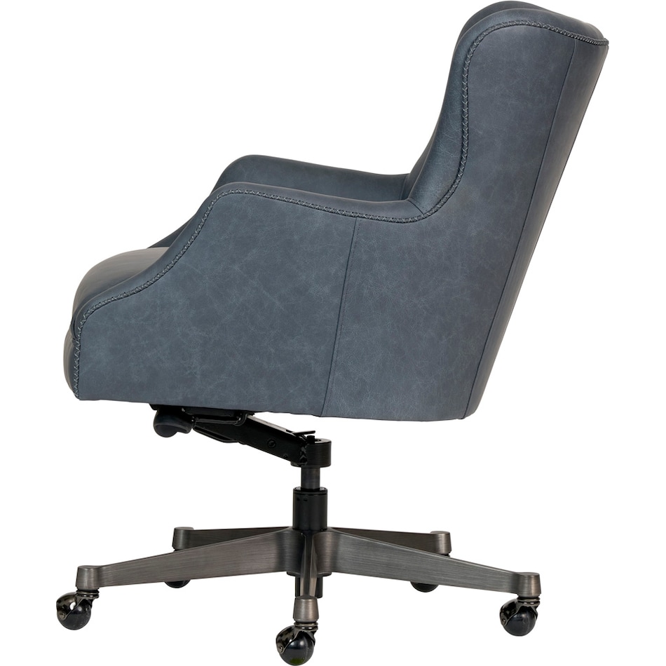 benedict venetian blue desk chair   