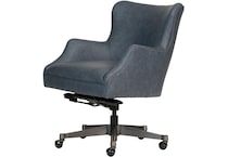 benedict venetian blue desk chair   