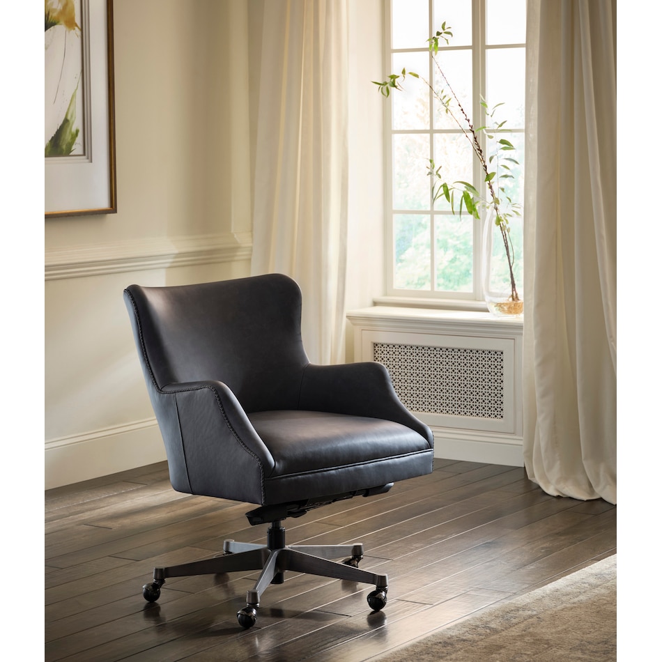 benedict venetian blue desk chair   