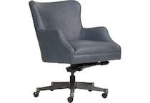 benedict venetian blue desk chair   