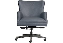 benedict venetian blue desk chair   