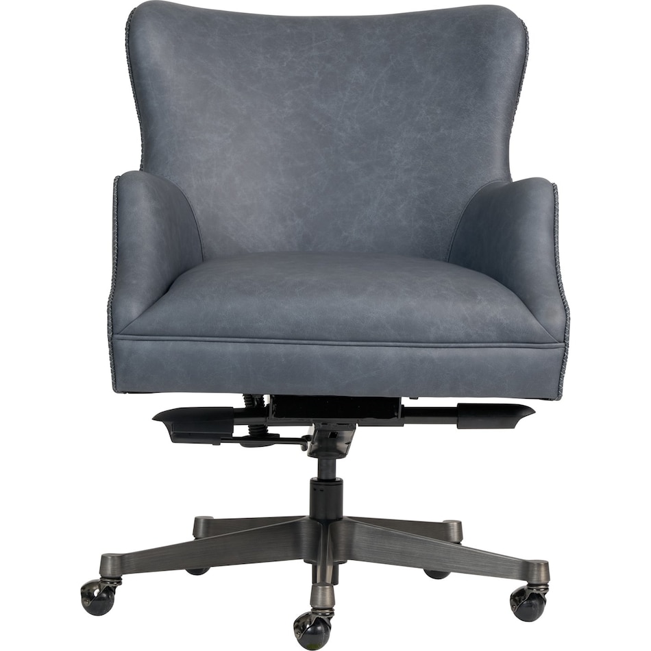 benedict venetian blue desk chair   