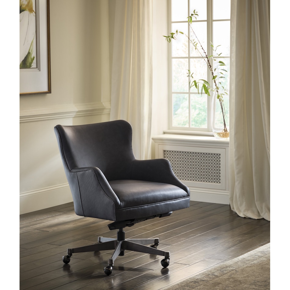 benedict venetian blue desk chair   