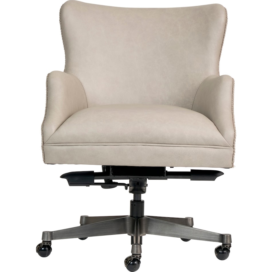 benedict venetian silver desk chair   