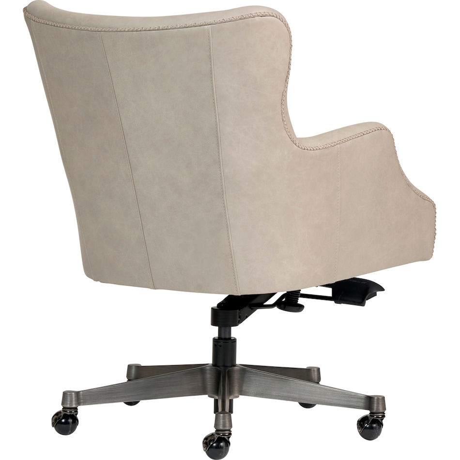 benedict venetian silver desk chair   