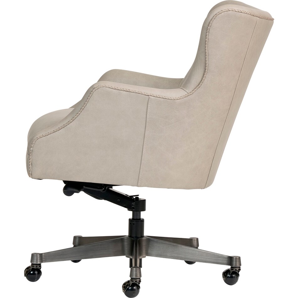 benedict venetian silver desk chair   
