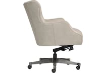 benedict venetian silver desk chair   