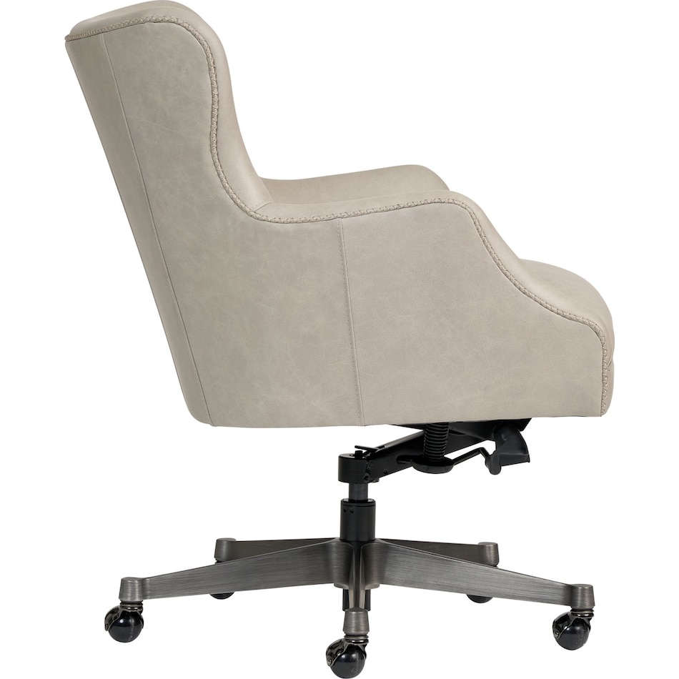 benedict venetian silver desk chair   