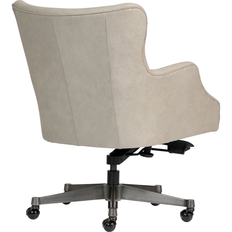 benedict venetian silver desk chair   