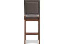 benmara greyish brown counter chair   