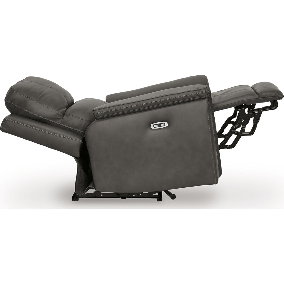 beryton anchor power leather recliner   