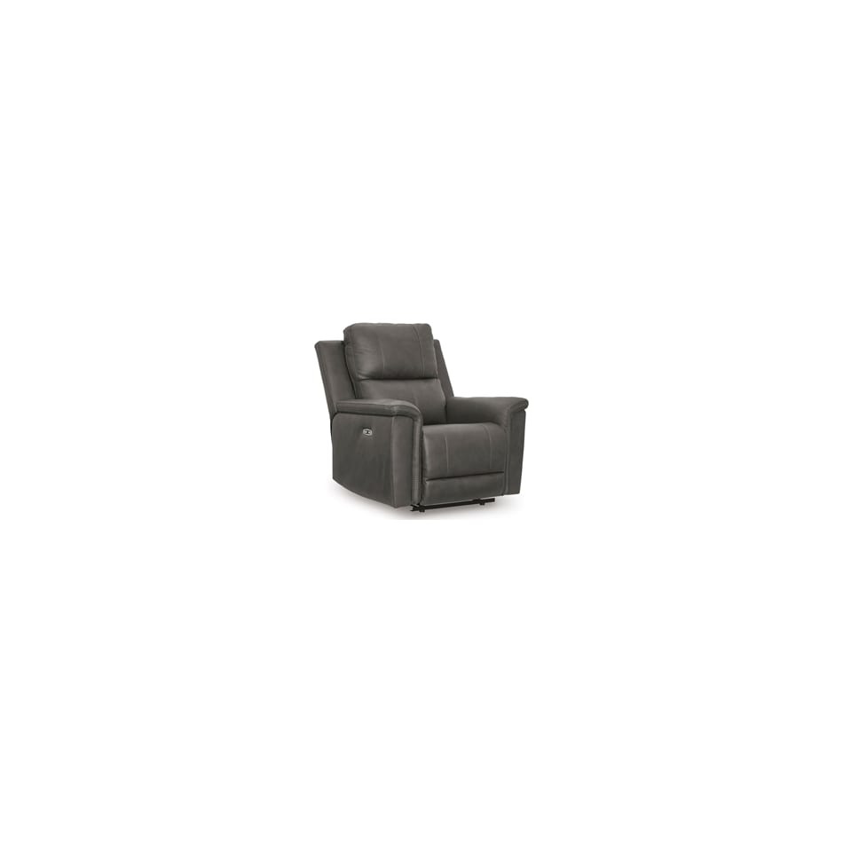 beryton anchor power leather recliner   