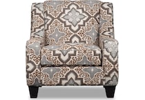 betty anna whitelinen accent chair   