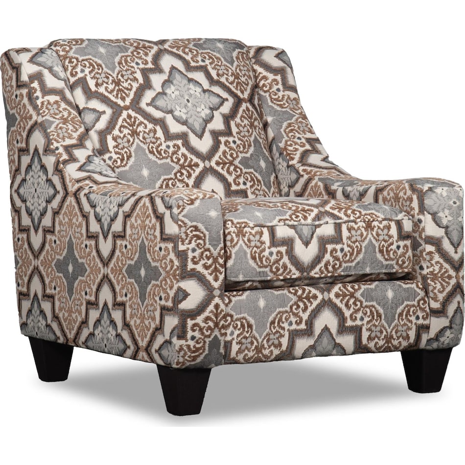 betty anna whitelinen accent chair   