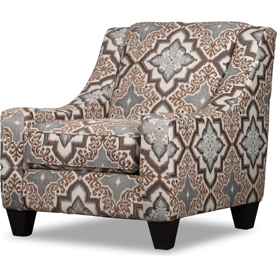 betty anna whitelinen accent chair   