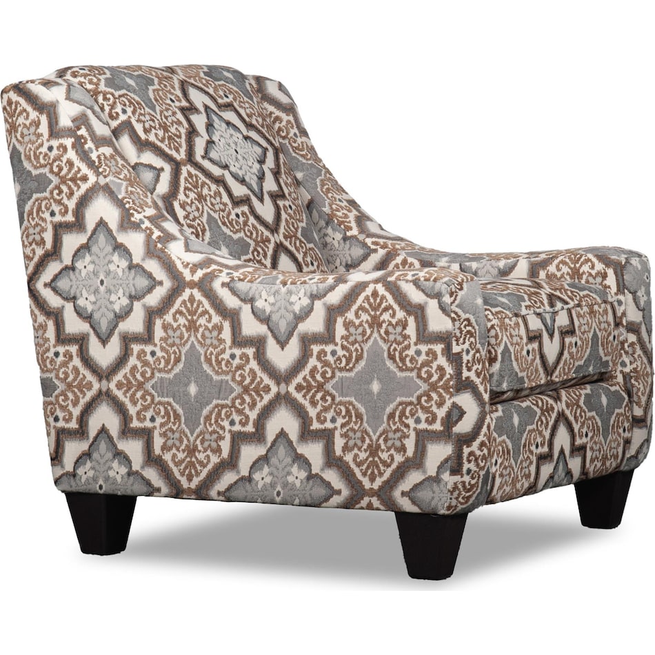 betty anna whitelinen accent chair   