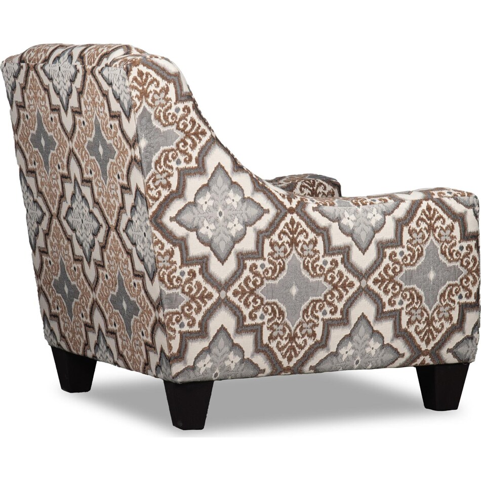 betty anna whitelinen accent chair   