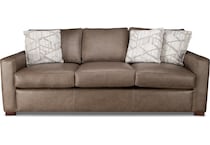 beverly leather sofa   