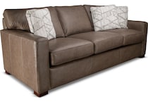 beverly leather sofa   