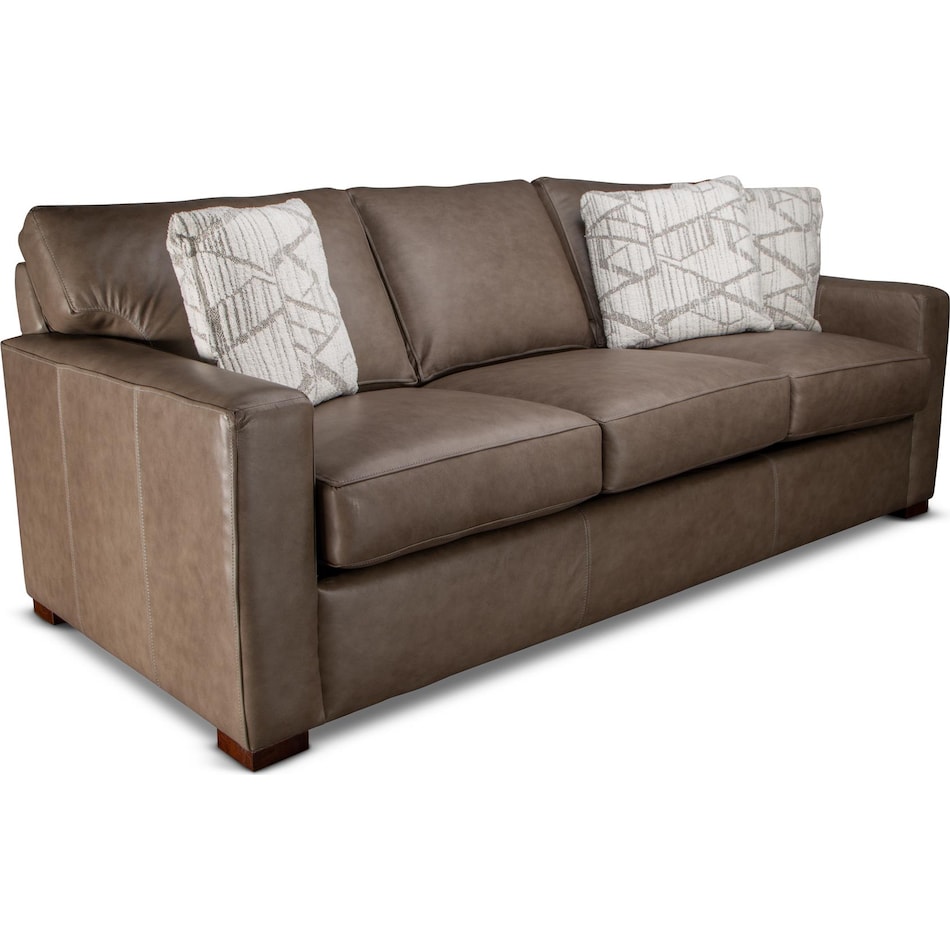 beverly leather sofa   