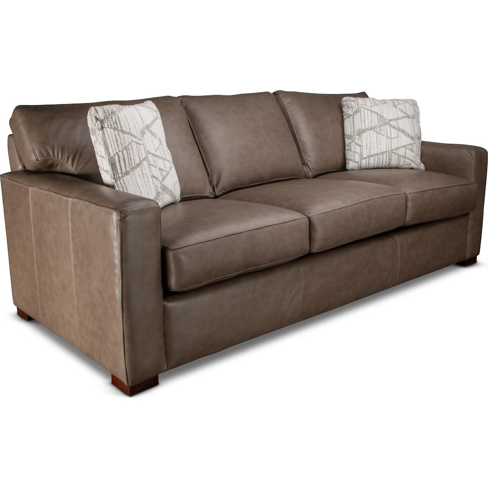 beverly leather sofa   