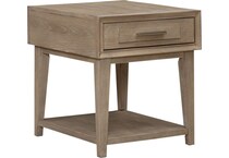 bexford sandstone end table   