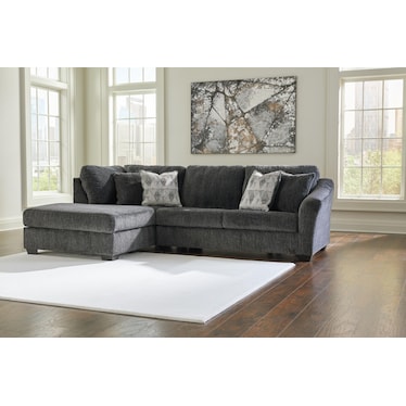 BIDDEFORD 2-PC SECTIONAL WITH CHAISE