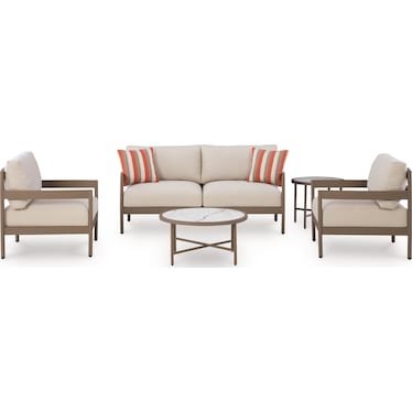 BIG CREEK COVE OUTDOOR 5-PC DINING SET