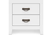 binterglen white nightstand   