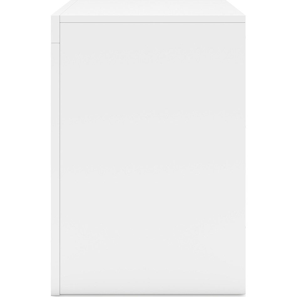 binterglen white nightstand   