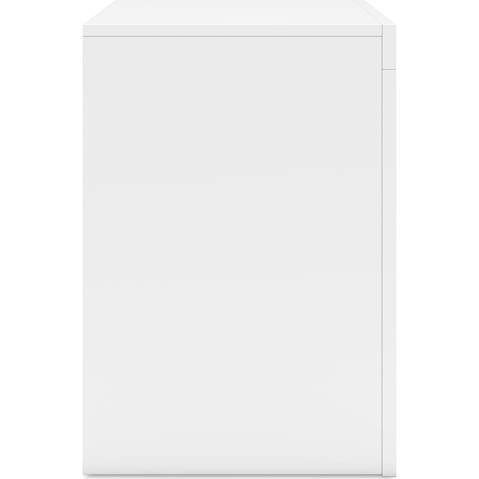 binterglen white nightstand   