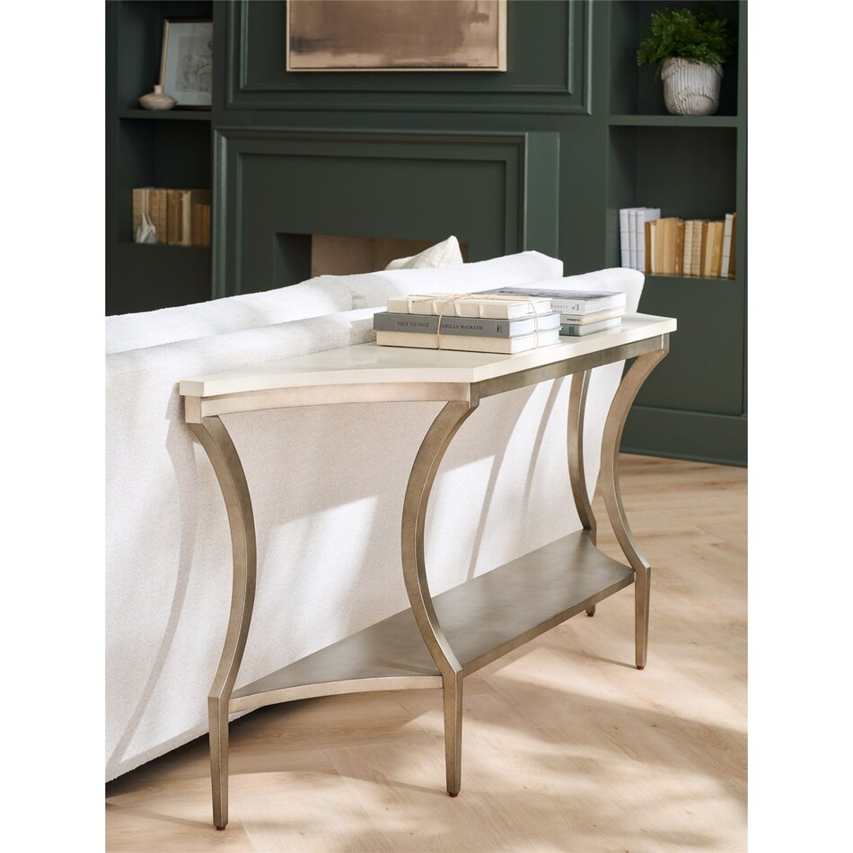 birchaven white sofa table   