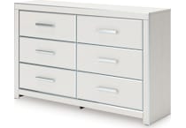 birmonton white white dresser   