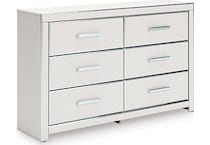 birmonton white white dresser   