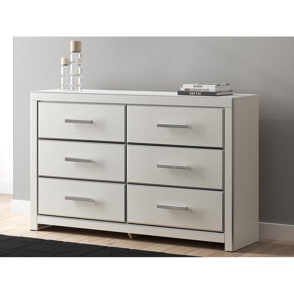 birmonton white white dresser   