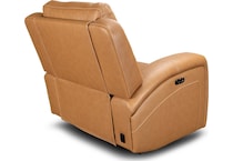 bison brown leathe rpower recliner   