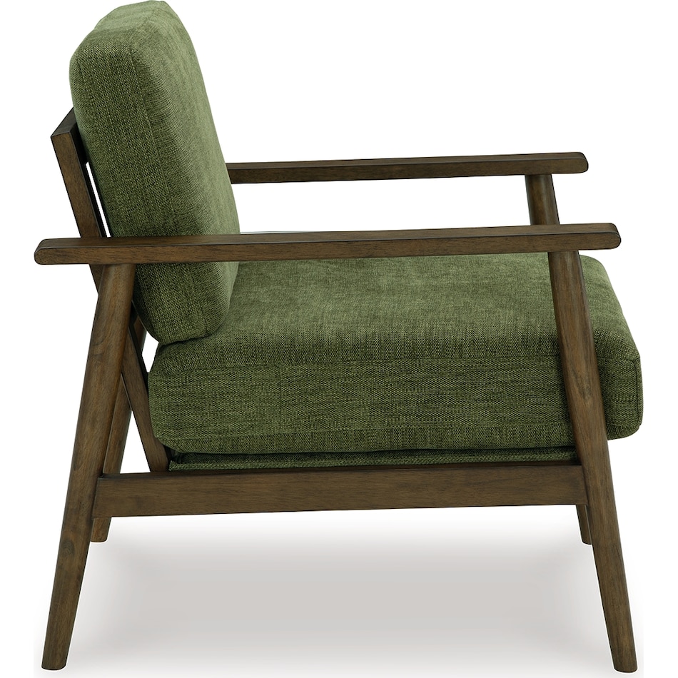 bixler olive accent chair   