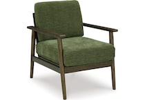 bixler olive accent chair   