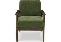 bixler olive accent chair   