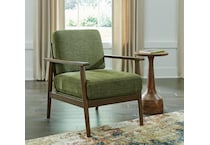 bixler olive accent chair   