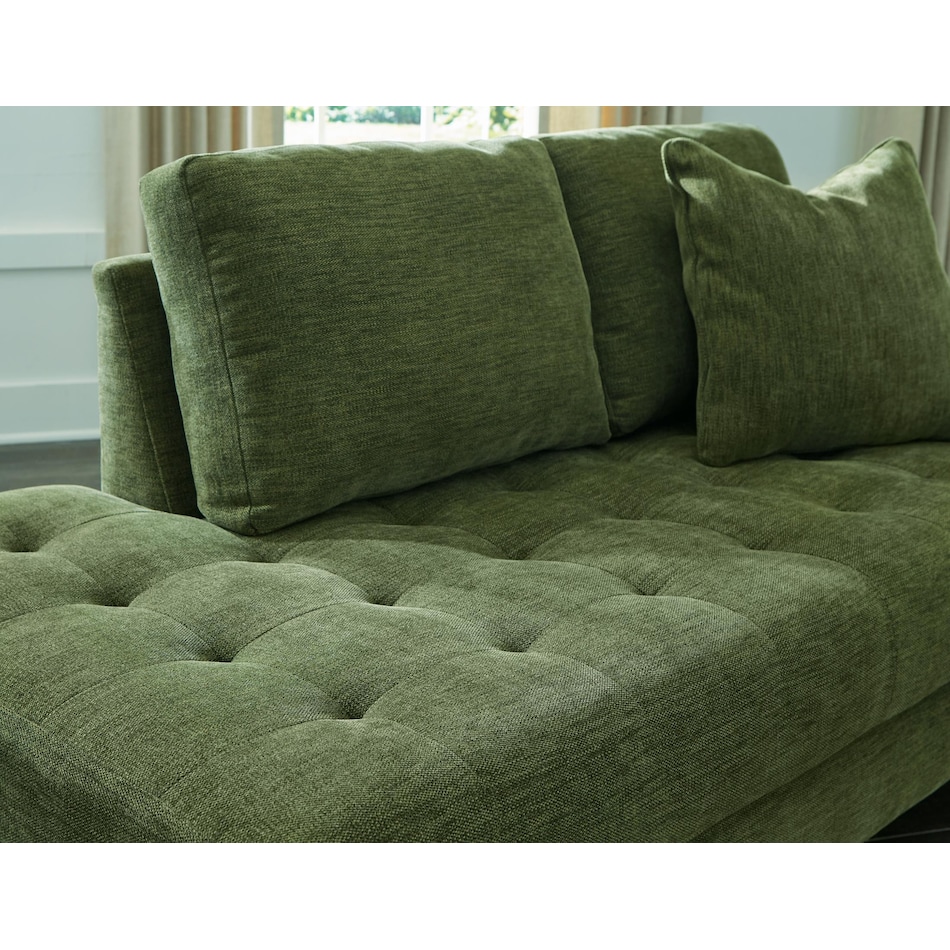 bixler olive chaise   