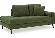 bixler olive chaise   