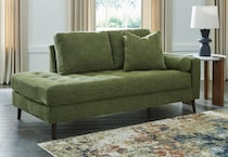 bixler olive chaise   