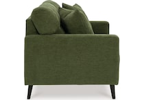 bixler olive loveseat   