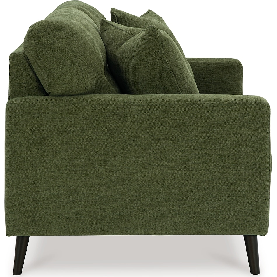 bixler olive loveseat   
