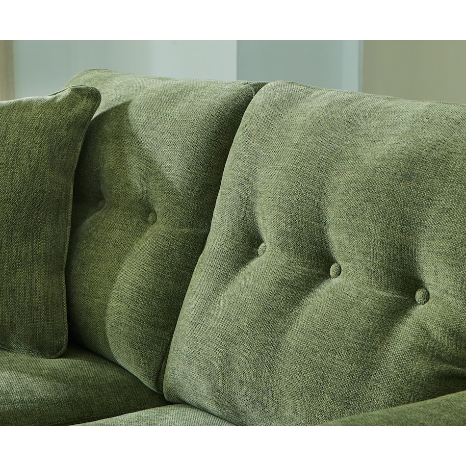 bixler olive loveseat   