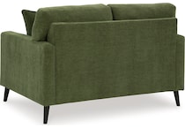 bixler olive loveseat   