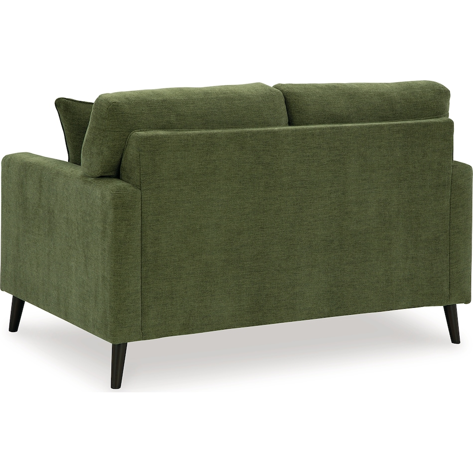 bixler olive loveseat   