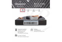 black b class extra firm tighttop mattress cal king   